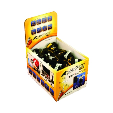 Cable Clamp Cable Clamp, Polycarbonate/ABS, 1 in Bundle Dia., 7 in L, 50 PK DS0309-50